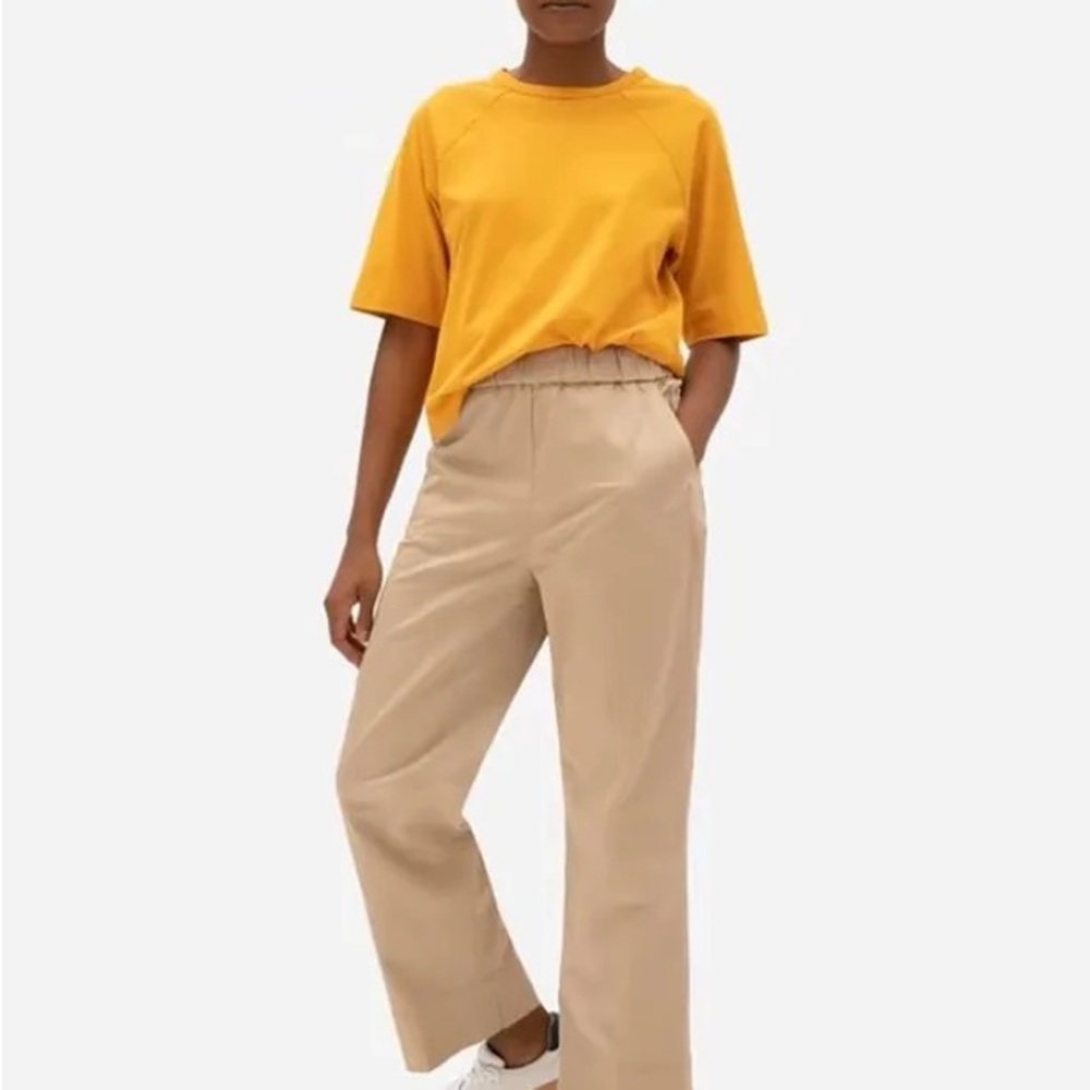 Everlane Khaki Easy Pant size 12